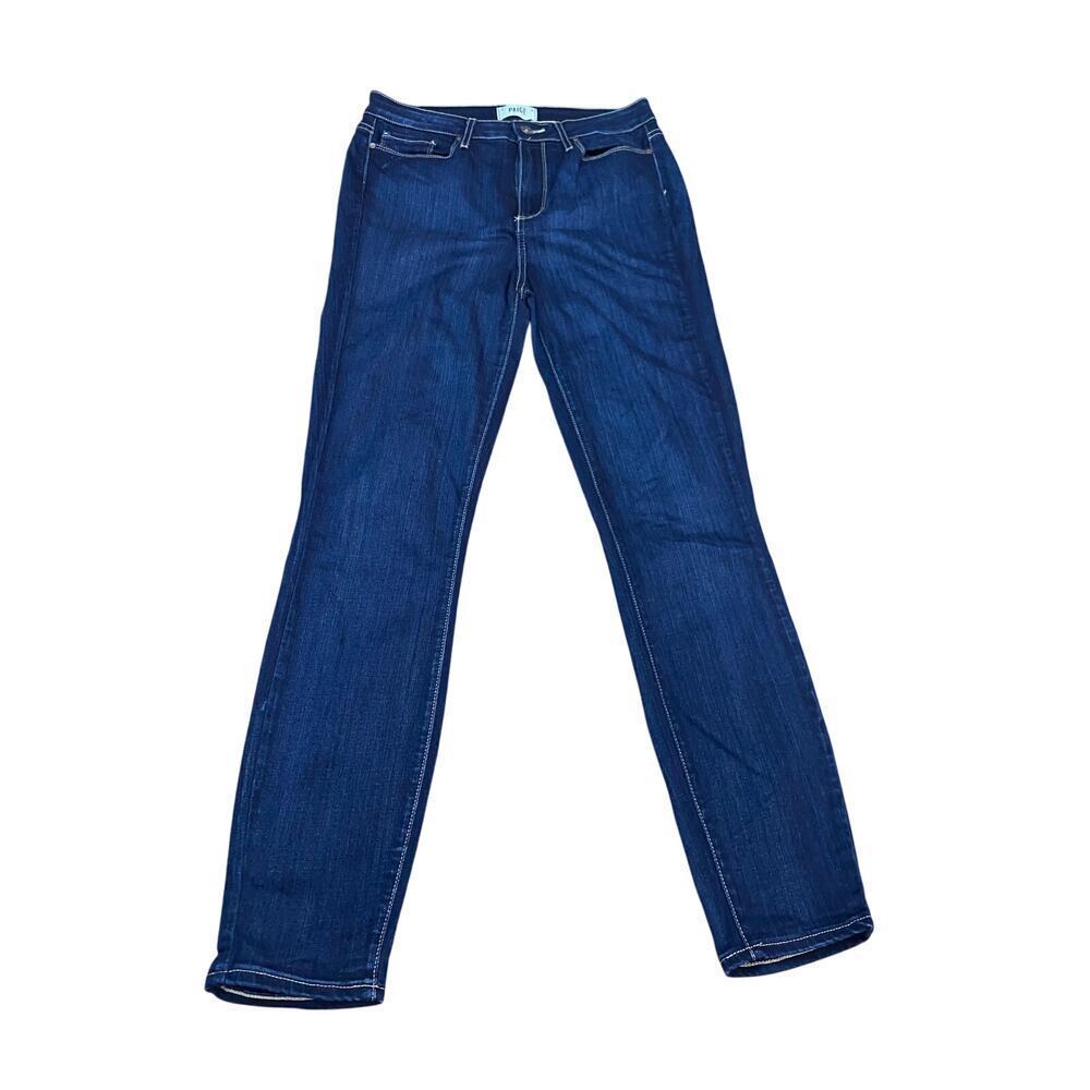 Paige Women's Blue Margot Ankle High Rise Straight Leg Jeans Size 29